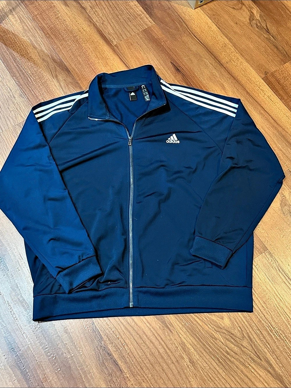 adidas Essentials 3-Stripes Track Suit Men's Blue Tracksuit XXL